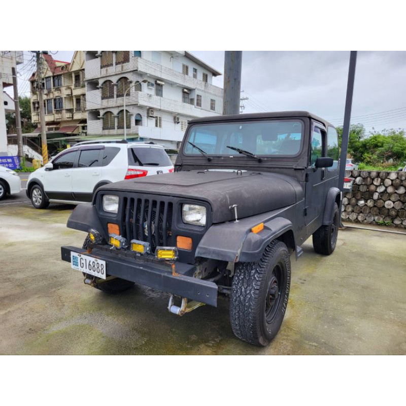 誠售二手車 1992年 Jeep Wrangler藍哥 越野吉普車 多年後還是這麼帥