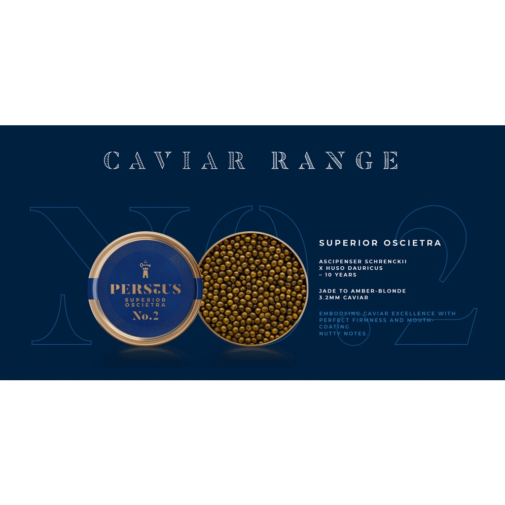【Persus】頂級 Oscietra caviar 125g 鱘龍魚子醬 米其林餐廳  RAW 使用