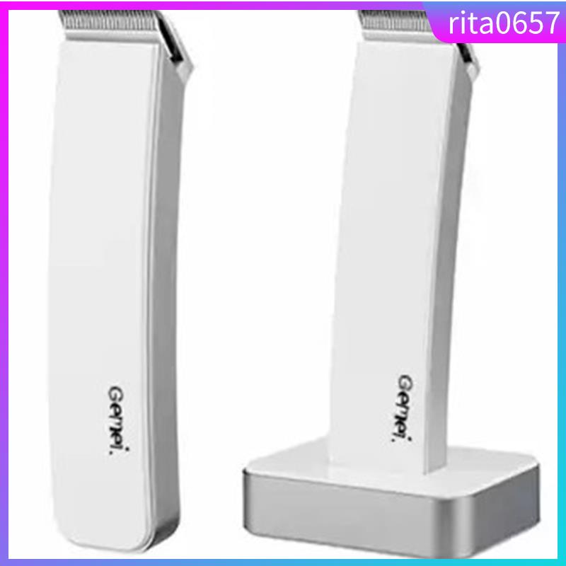 Gemei 717 Electric Hair Clipper And Trimmer Razor (White)