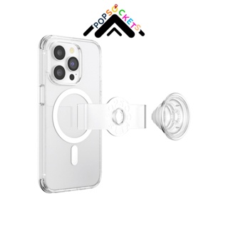 泡泡騷 iPhone 14 Pro Max Plus 透明 磁吸款 PopSockets 超順滑支架防摔手機殼