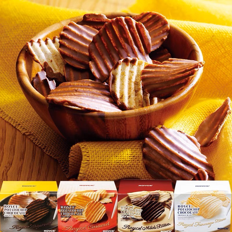 ✽DDJP小舖 ✽ 北海道限定 ROYCE 波浪巧克力洋芋片  巧克力洋芋片 禮盒 下單請詳閱頁面敘述 洋芋片