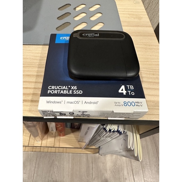 美光CRUCAIL X6 SSD 4TB便宜賣