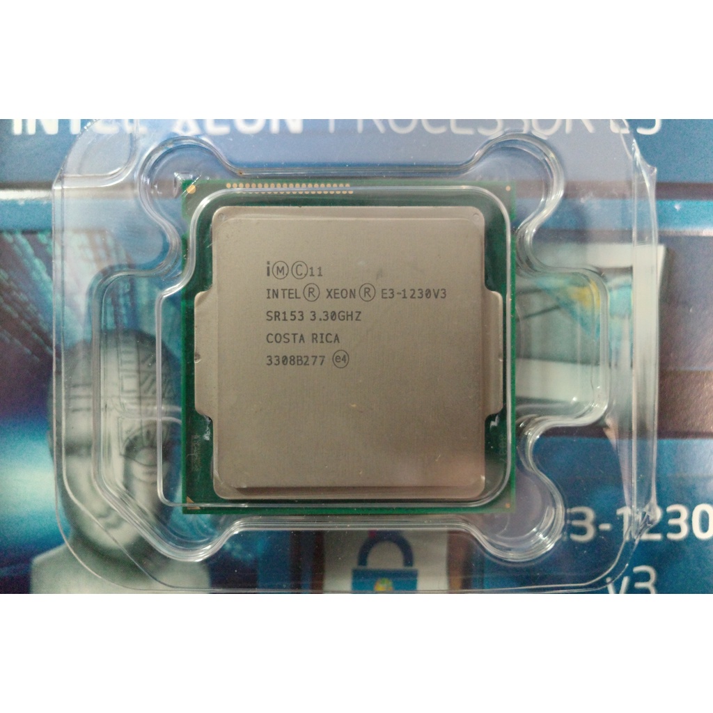 Intel Xeon E3-1230v3（送華碩H87-PRO）