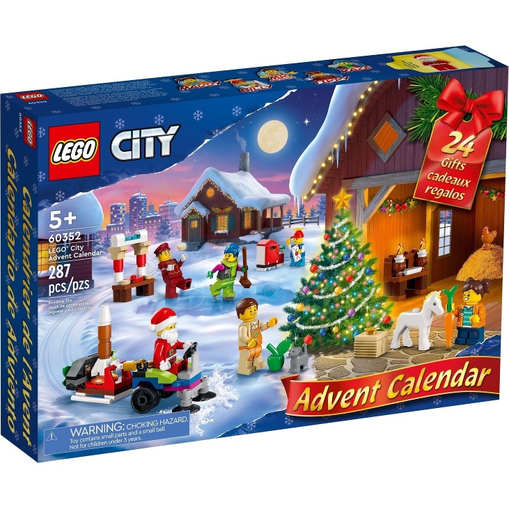 【亞當與麥斯】LEGO 60352 Advent Calendar 2022, City