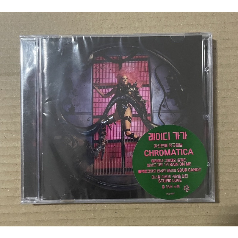 (現貨/全新未拆）Lady Gaga - Chromatica 韓國版 CD 女神卡卡 神彩