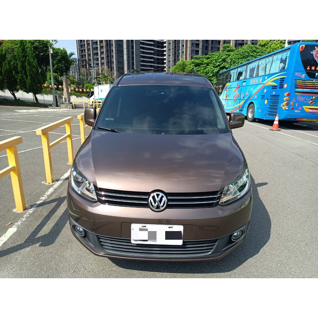 福斯 VOLKSWAGEN CADDY 2015 唯一德制 正七人座休旅 柴油 商用車 多人座 車況已鑑定過