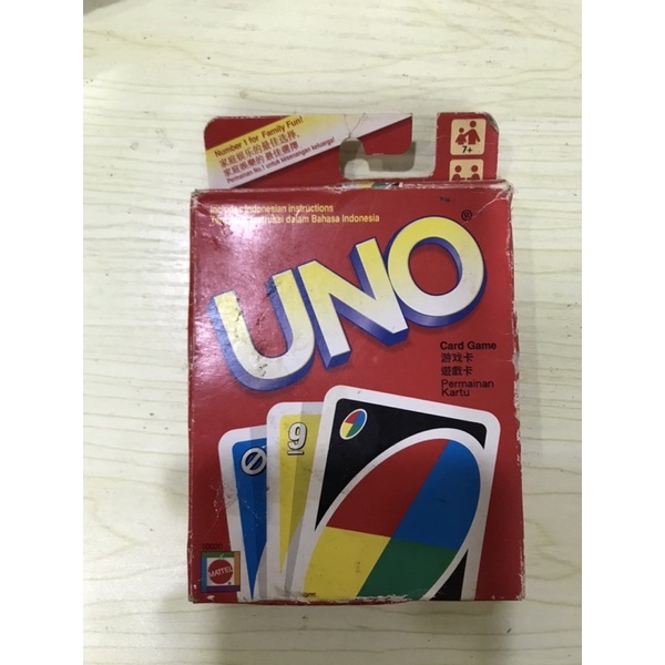 二手桌遊 UNO 遊戲卡牌
