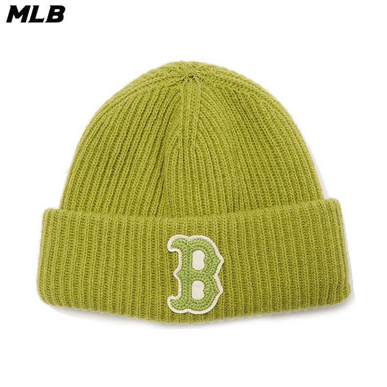 MLB 羊毛針織毛帽 波士頓紅襪隊 (3ABNM0826-43GNL)【官方旗艦店】