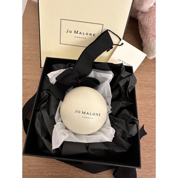 英國絕版Jo Malone 限量雪球吊飾 英國梨與小蒼蘭 旅行香氛皂 聖誕限定裝飾禮盒️ 交換禮物