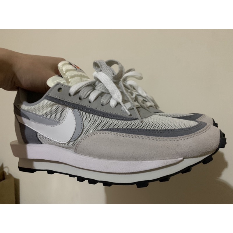 Nike sacai 初代灰白 10號28cm