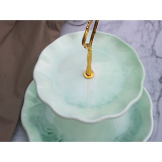 雙層 / 點心盤 / 蛋糕盤 / 水果盤 / 矽膠模具