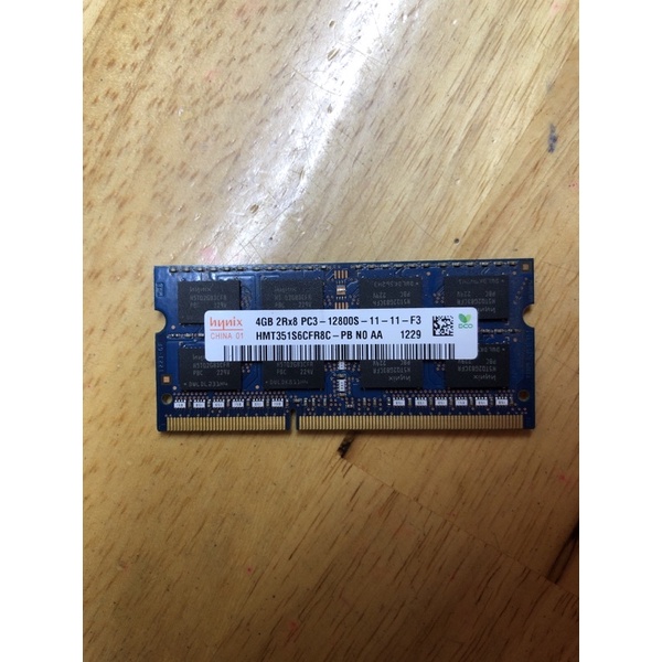 海力士 DDR3L 4GB Bus 1600MHZ 2Rx8 12800S 筆記本電腦內存