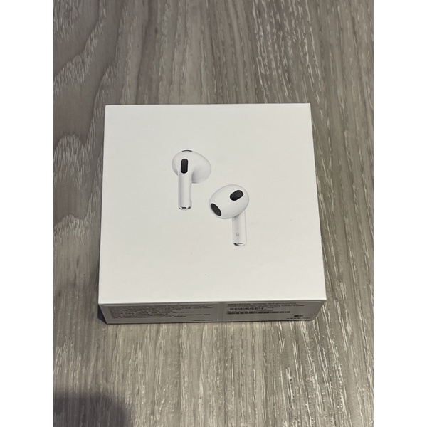 全新現貨 Apple AirPods 3 台灣公司貨 神腦 蘋果耳機 最新第三代 airpods3 無線藍牙