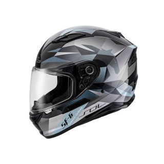 【SOL Helmets】SF-6全罩式安全帽 (獨角獸 黑/銀) ｜ SOL安全帽官方商城
