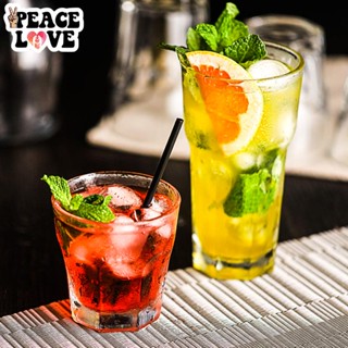 🌟PEACE酒吧🌟柯林杯咖啡店玻璃杯八角雞尾酒杯冷飲杯奶茶杯雞尾酒杯