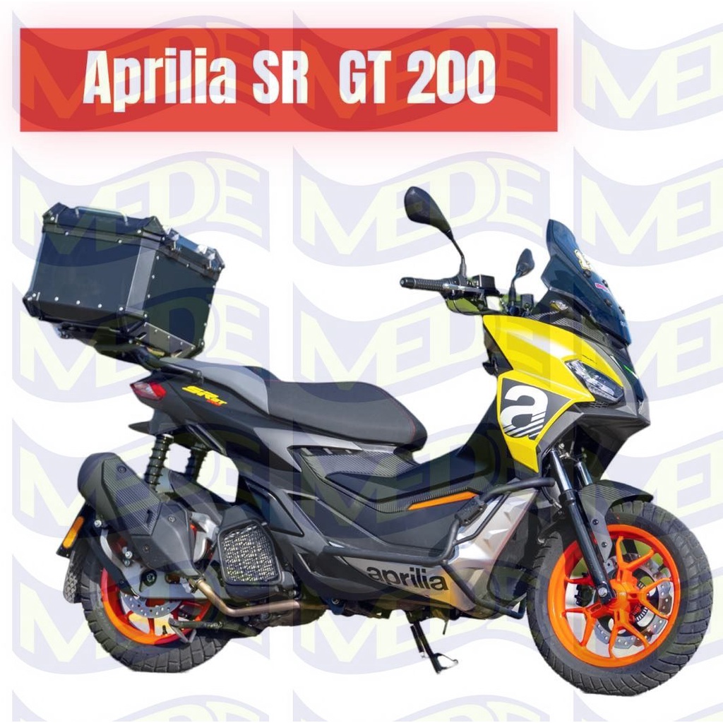 ~MEDE~ Aprilia SR GT 200 專用保桿架 保桿 後貨架 尾架 後箱架 粗勇版 後置物箱架 後扶手