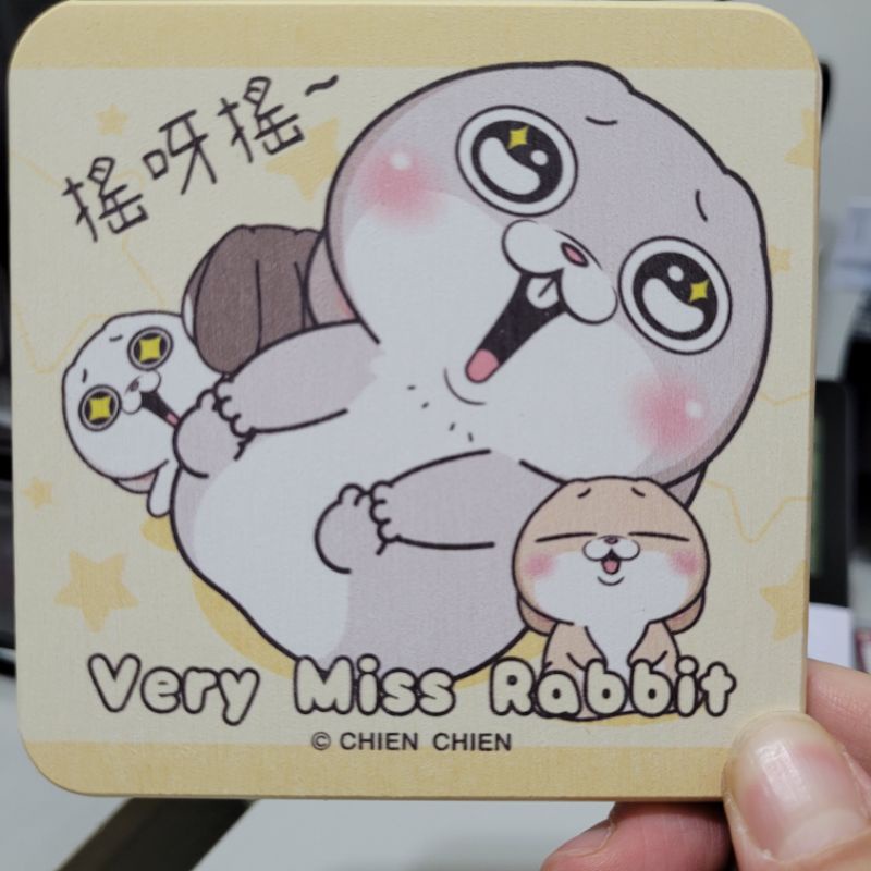小北百貨 好想兔福袋 硅藻杯墊
