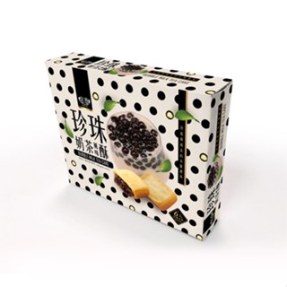 皇族 珍珠奶茶風味酥 180g/盒（6入裝）