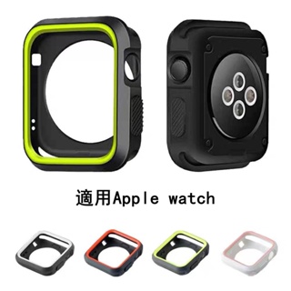 Image of thu nhỏ 雙色錶殼 矽膠保護套 手錶保護殼 適用於Apple Watch 8 7 6 8代 44mm 41mm 45mm 蘋果手錶 #5
