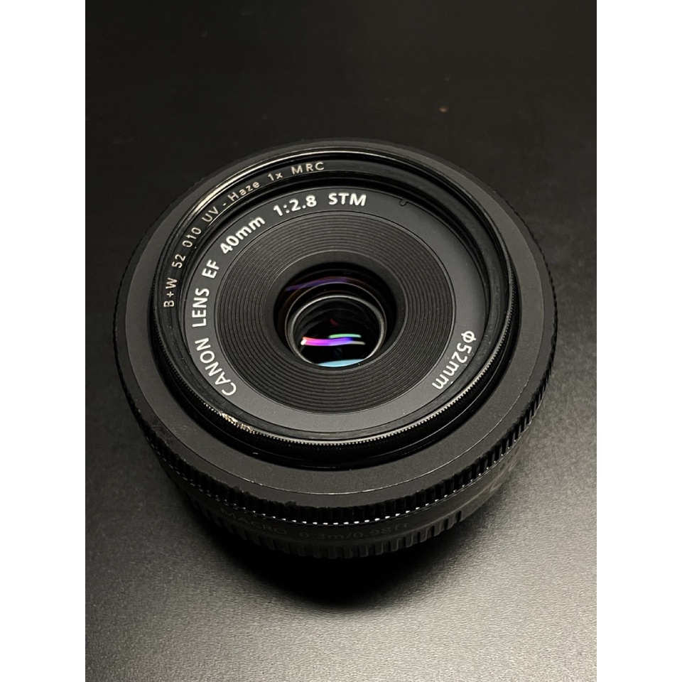 Canon EF 40mm F2.8 STM 餅乾鏡含B+W濾鏡