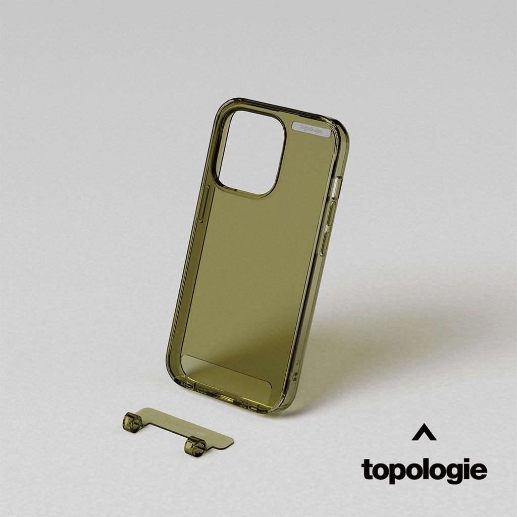 Topologie Bump 手機殼/透明/山脈綠【僅含手機殼】