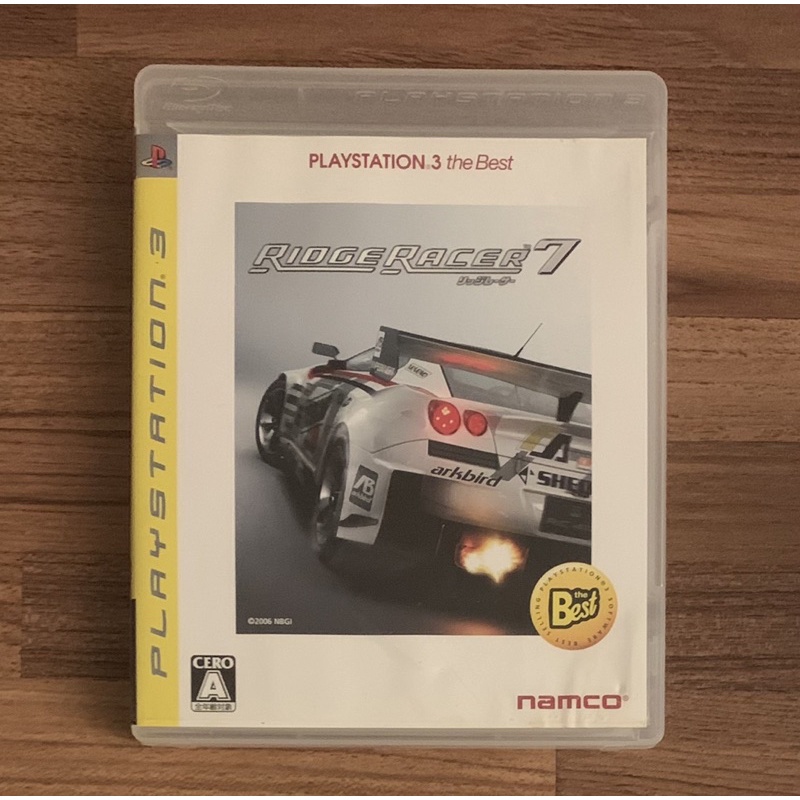 PS3 實感賽車7 Best版 RIDGE RACER 正版遊戲片 原版光碟 日文版 純日版 日版適用 二手片 SONY