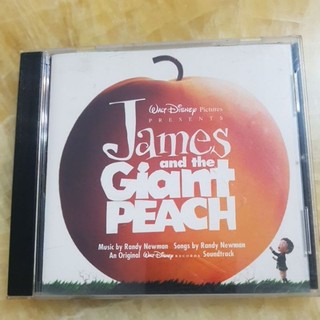 飛天巨桃歷險記電影原聲帶 James and the Giant Peach