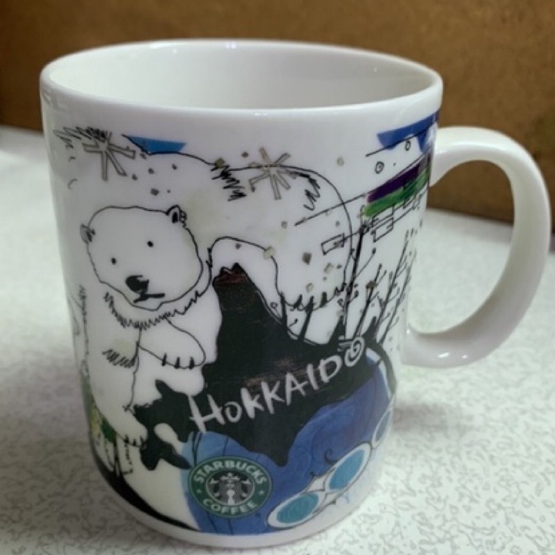 絕版 星巴克 北海道 Hokkaido城市杯 馬克杯