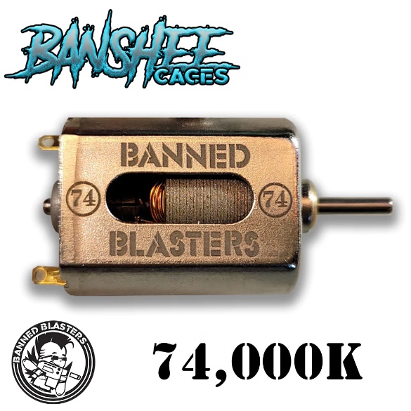 Banned Blaster 7萬4千轉 馬達 軟彈 NERF 飛輪發射器