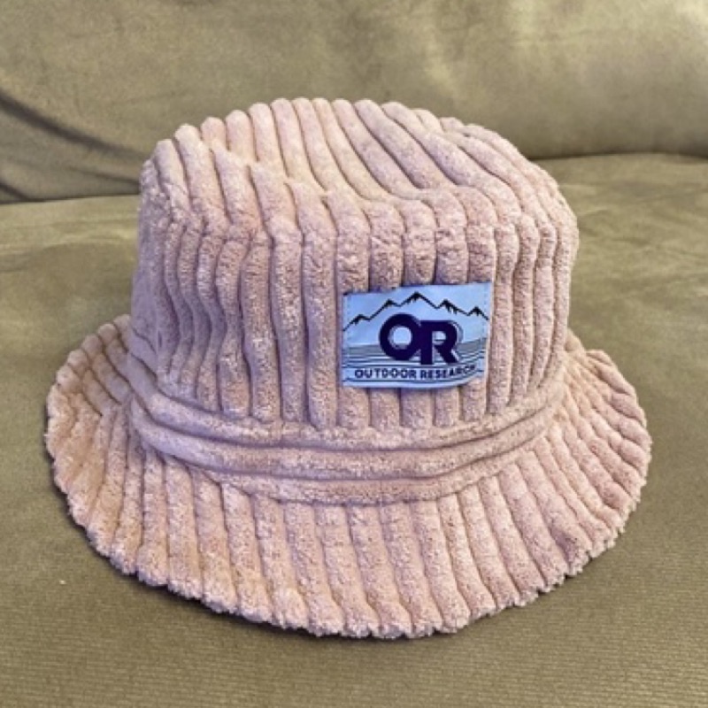 【OR】燈芯絨漁夫帽～Outdoor Reasearch Pink Corduroy Bucket Hat