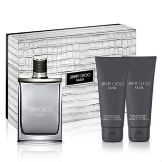 ☆YOYO小棧☆ JIMMY CHOO 同名 男性淡香水 禮盒 (淡香水100ml+沐浴精100ml+鬍後乳100ml)