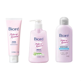 【全新未拆】Biore 蜜妮 零油感舒柔卸粧水 300ML/卸粧凝露 120g/深層卸粧乳 180ml/卸粧兩用洗面乳