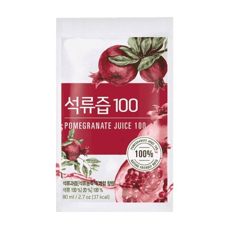 韓國 BOTO 石榴汁 天然 膠原 果汁 石榴 紅寶石 酸甜 80ml/袋