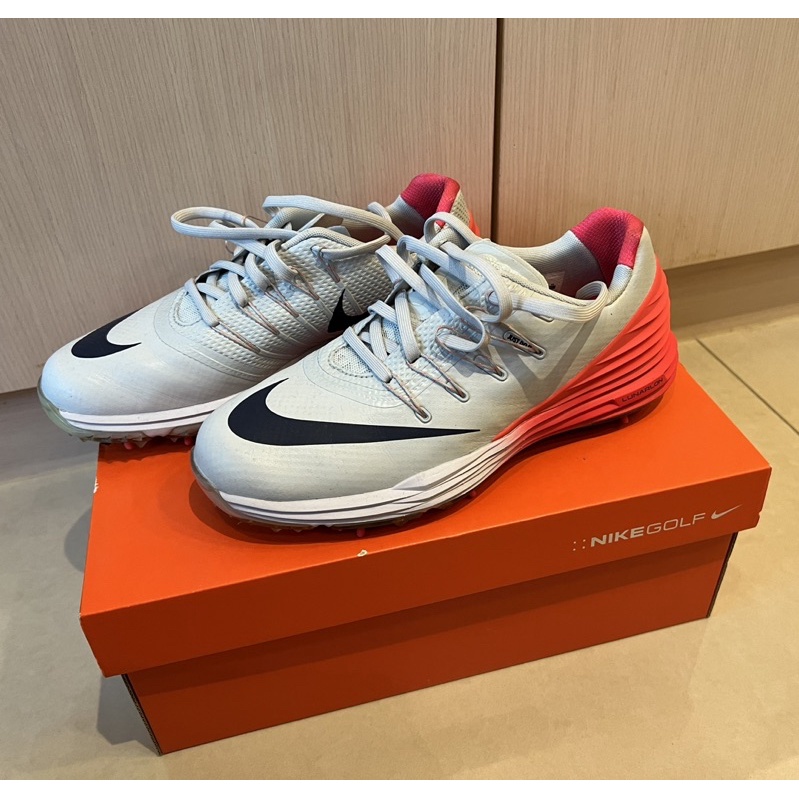 NIKE GOLF 女 高爾夫球鞋-白 LUNAR CONTROL 4