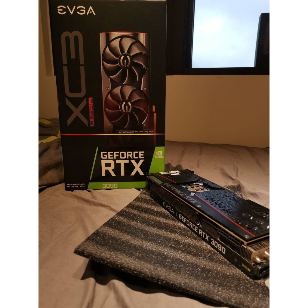 EVGA RTX3090 24G XC3 ULTRA_2021年7/31購買 (二手)