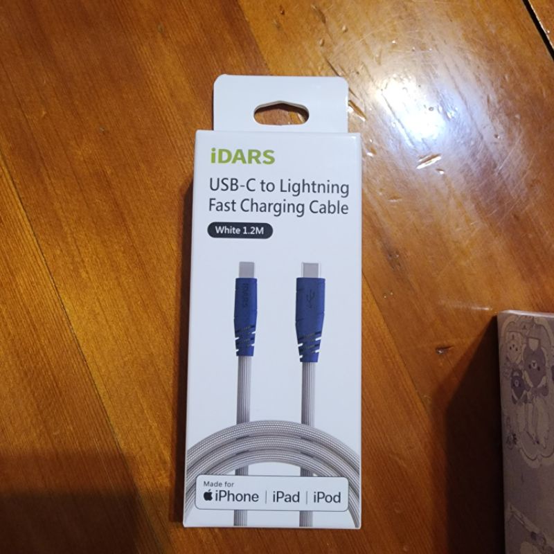 【✗雲中雜貨✗】《現貨》正版全新 iDARS MFI認證 USB-C to Lightning 1.2M 傳輸充電線