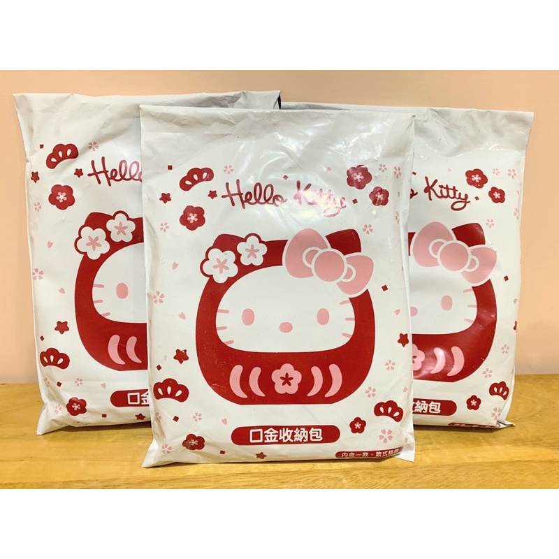 全新未拆封7-11現貨HELLO  KITTY  口金收納包