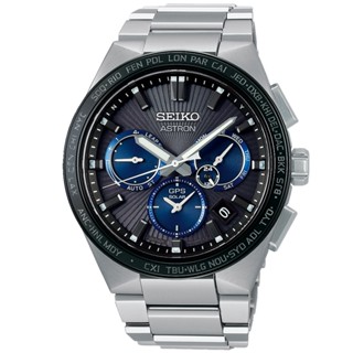 SEIKO 精工 ASTRON GPS衛星對時 鈦金屬太陽能腕錶 (SSH119J1/5X53-0BV0D) SK042