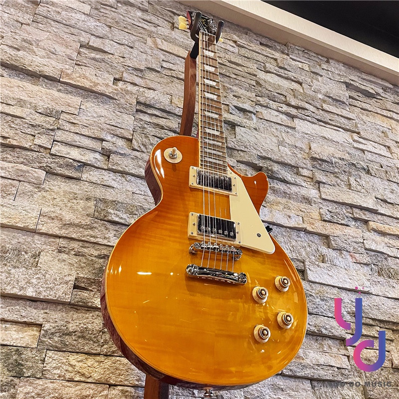 終身保固/分期免運 贈千元配件 Epiphone Les Paul Standard 50s 電吉他 黃色虎紋 孤獨搖滾