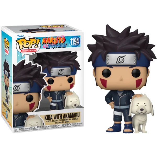 C&amp;J 正版 現貨 Funko PoP 火影忍者 火影 犬塚牙 赤丸 1194