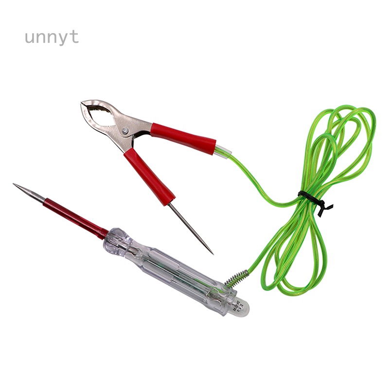 Unnyt 汽車電筆測電筆 試燈試電筆LED電路檢測筆 網紅多功能試燈驗電筆