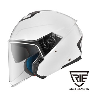 iRiE 3/4安全帽《NOVA 3.0》 ─ 白《品牌旗艦店》全新抵台(原裝附防霧片)