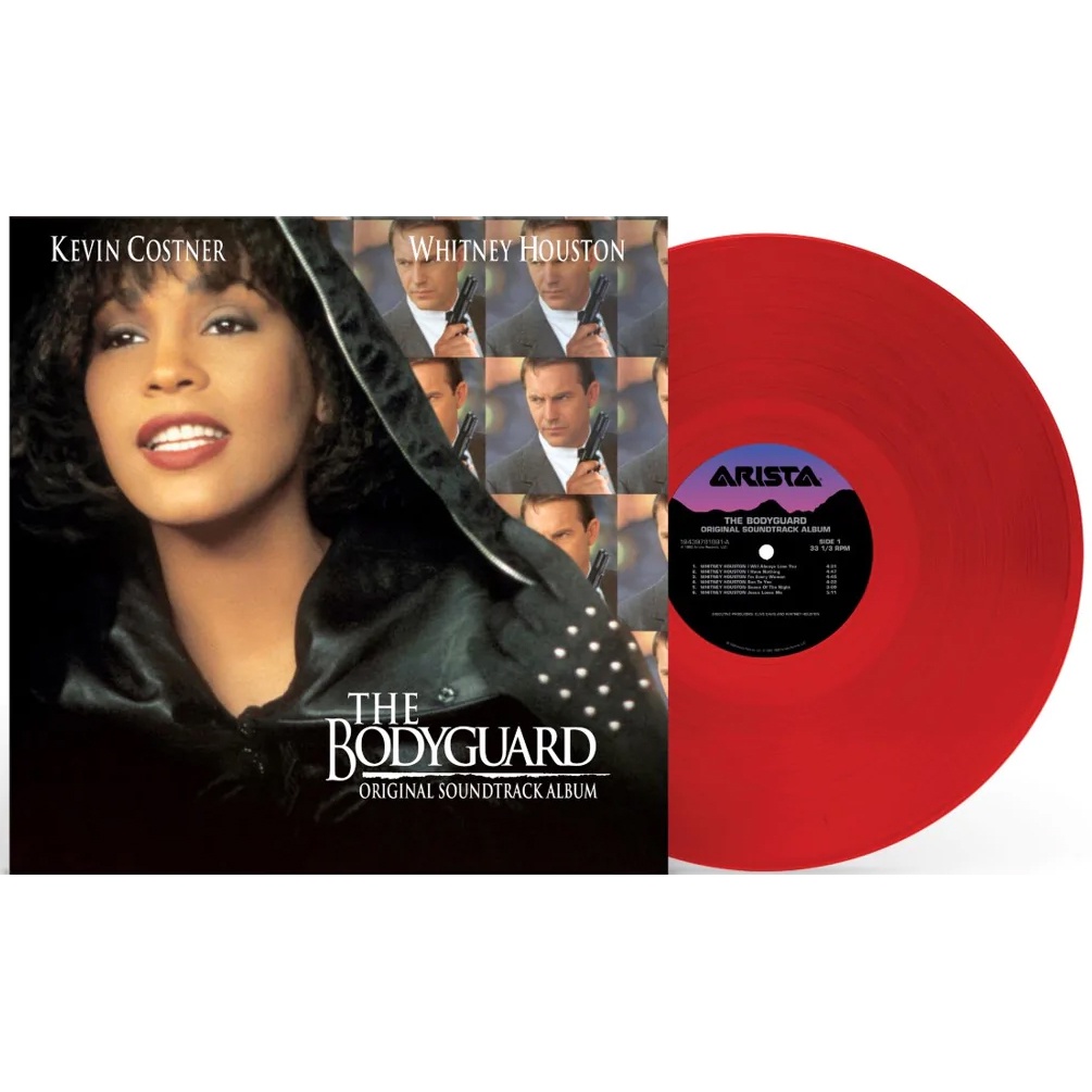 電影原聲帶 Whitney Houston惠妮休斯頓 終極保鑣30周年紀念版 LP豔紅彩膠唱片