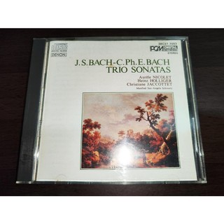 文字齋 Nicolet Holliger Jaccottet Bach C.P.E.Bach 三重奏鳴曲 Denon