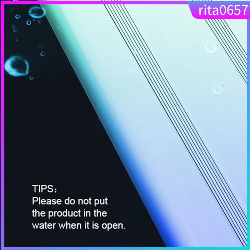 LED Aquarium Lamp Super Slim Aquatic Plant Grow Lighting Blu 蝦皮購物