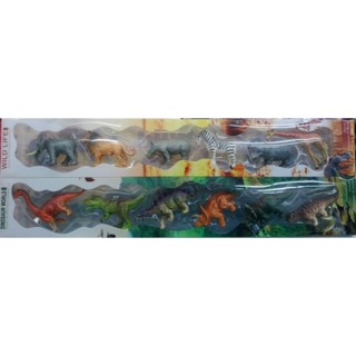 《玩具百寶箱》迷你動物模型/迷你恐龍模型 一組六入~禮盒裝