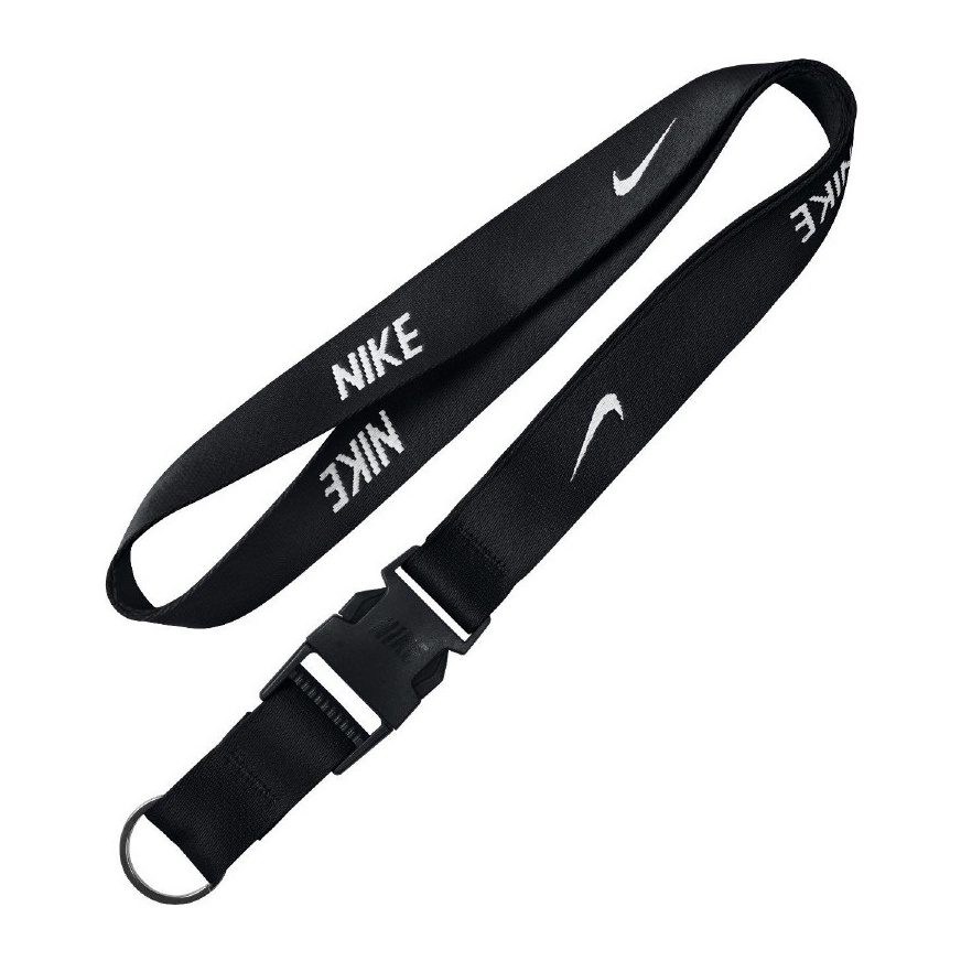 Nike 識別證吊帶 Lanyard 男女款 上班族 掛繩 基本款 電繡LOGO  黑 白 NIA17010NS
