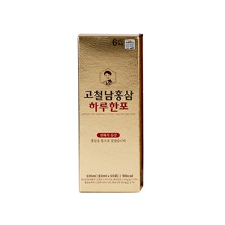 【高鐵男】高麗紅蔘黃金飲10ml*10入(韓國原裝) 現貨 快速出貨