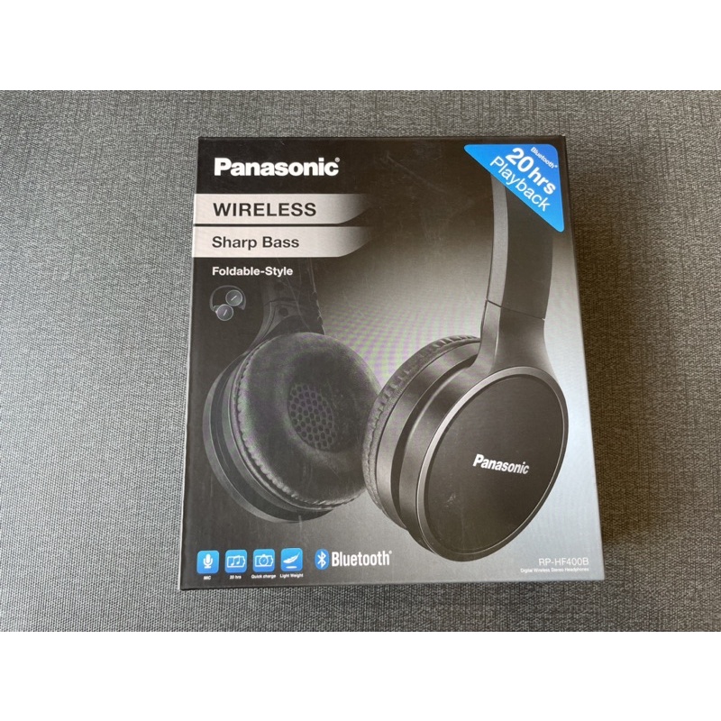 **全新**Panasonic 藍芽耳機RP-HF400BGCK