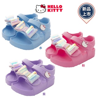 Hello Kitty>燦亮輕量Q軟涼鞋款822526水/粉/紫(小童段)新品